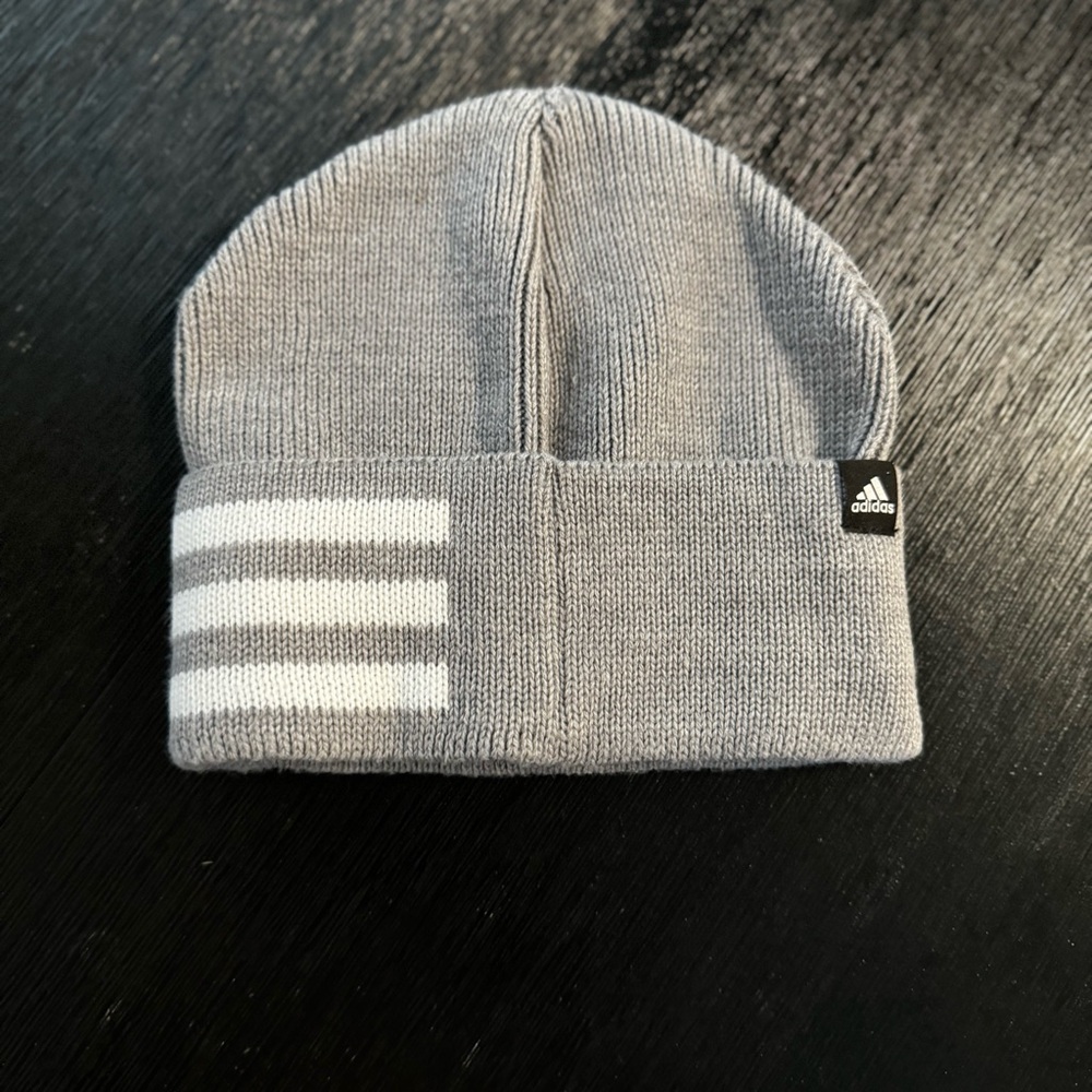 Adidas Grey Beanie (one size)